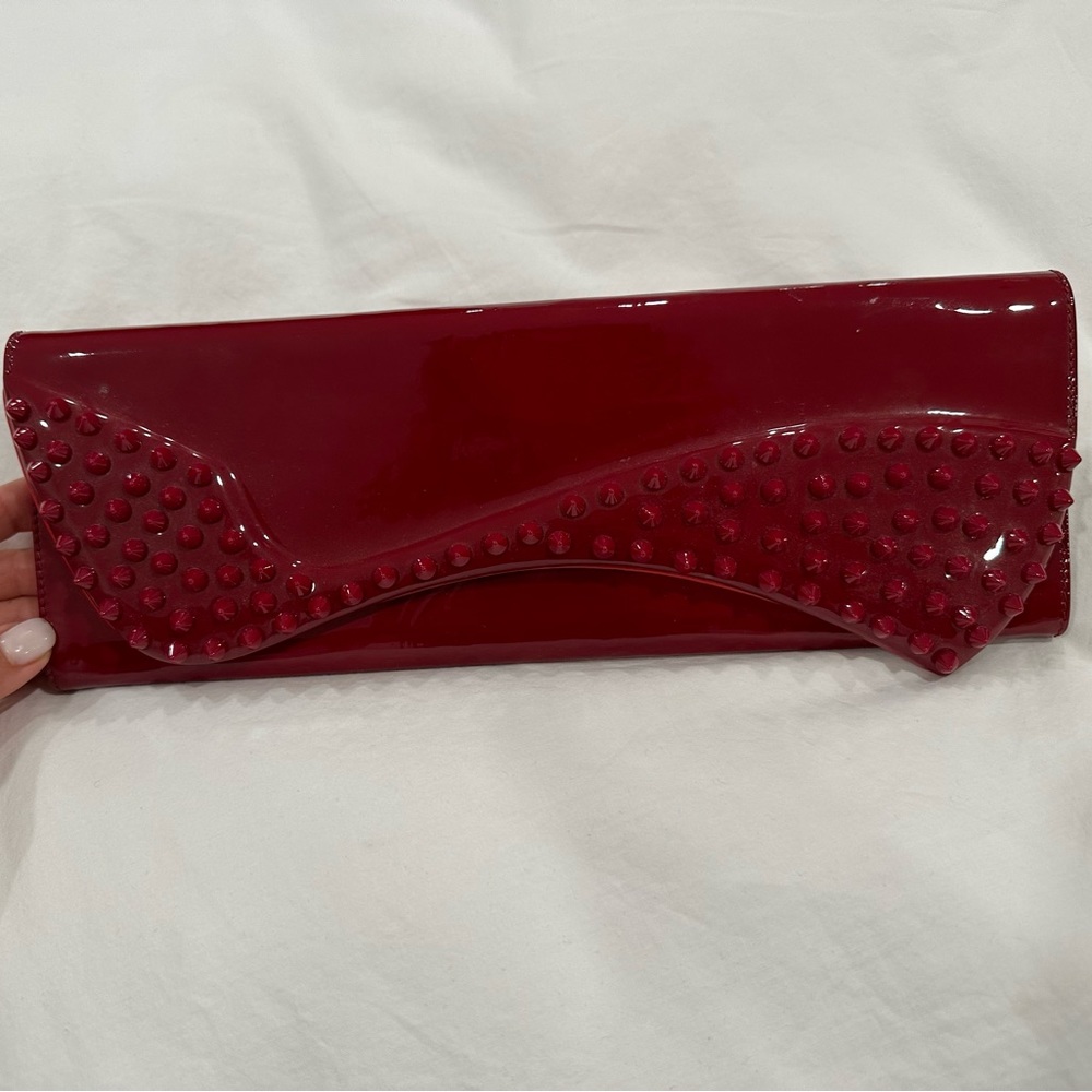 Christian Louboutin Red Clutch Bag